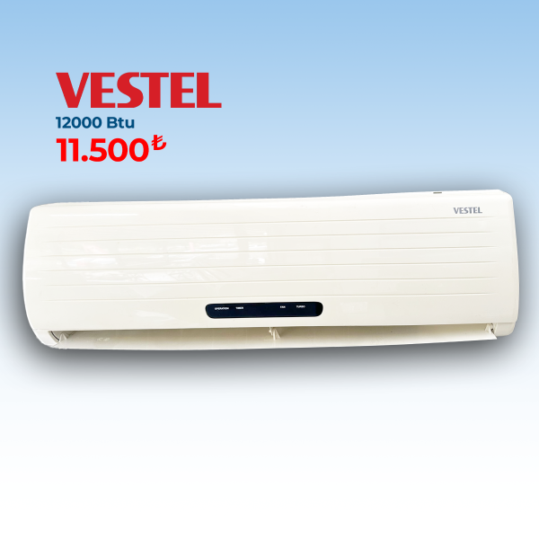 Vestel Bio Plus 12 A+ 12.000 BTU Inverter Duvar Tipi Klima – Antalya İkinci El Klima