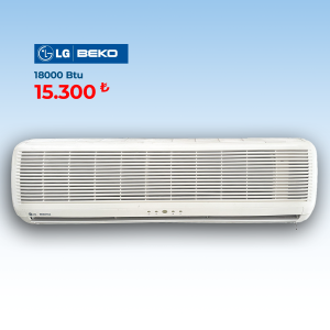 Antalya satılık ikinci el klima 18 binlik LG Beko