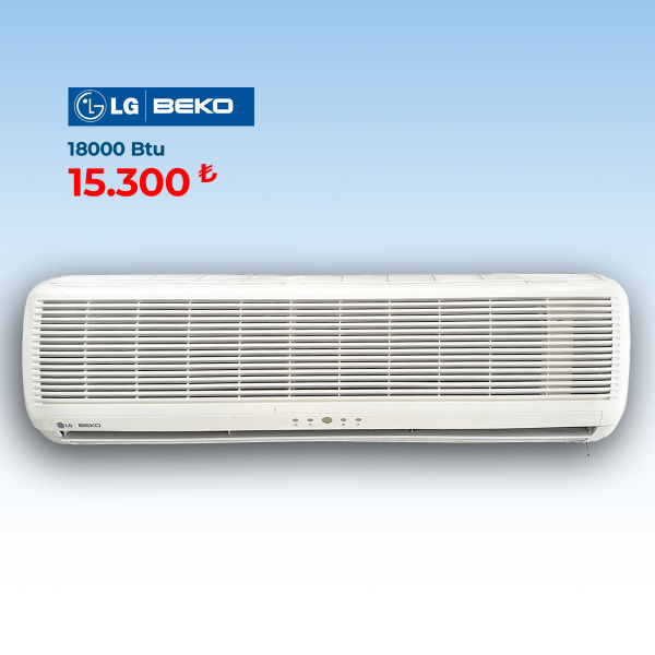 Antalya satılık ikinci el klima 18 binlik LG Beko